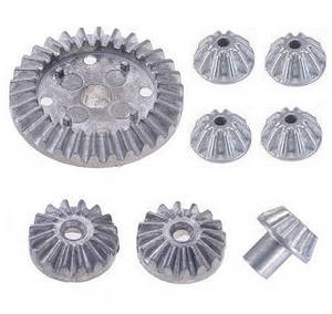 Wltoys 144002 RC Car spare parts todayrc toys listing differential gears set 8pcs