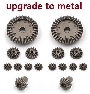 Wltoys 124018 RC Car spare parts todayrc toys listing differential gears set 8pcs