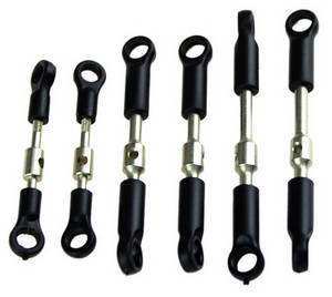 Wltoys 124017 RC Car spare parts todayrc toys listing steering rod and connect rod sets 6pcs Wltoys 124017 RC Car spare parts todayrc toys listing steering rod and connect rod sets 6pcs