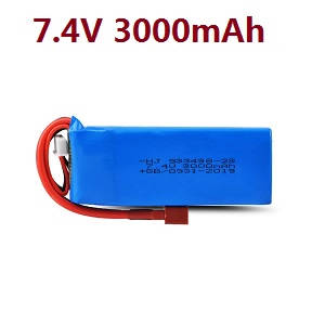 Wltoys XK 144010 RC Car spare parts todayrc toys listing 7.4V 3000mAh battery