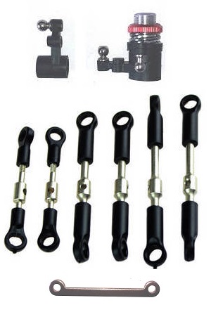 Wltoys XK 144010 RC Car spare parts todayrc toys listing steering clutch assembly and connect rod buckle set