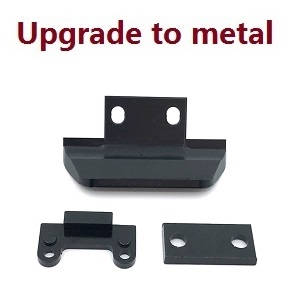Wltoys 124017 RC Car spare parts todayrc toys listing anti collision accessories group Metal Black - Click Image to Close