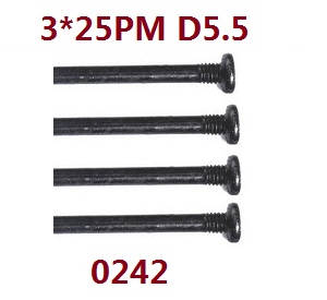 Wltoys 12409 RC Car spare parts todayrc toys listing screws 3*25PM 0242 - Click Image to Close