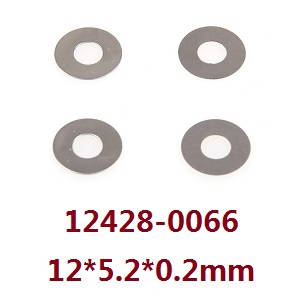 Wltoys 12423 12428 RC Car spare parts todayrc toys listing shim ring 12*5.2*0.2mm (0066)