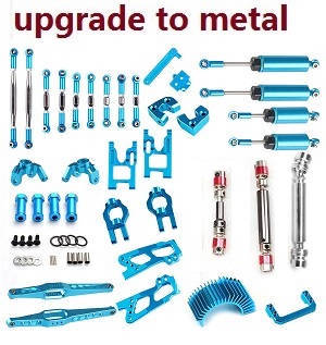 Wltoys 12423 12428 RC Car spare parts todayrc toys listing upgrade to metal group set B
