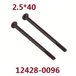 Wltoys 12423 12428 RC Car spare parts todayrc toys listing screws 2.5*40 (0096) - Click Image to Close