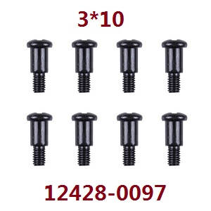 Wltoys 12423 12428 RC Car spare parts todayrc toys listing screws 3*10 (0097)