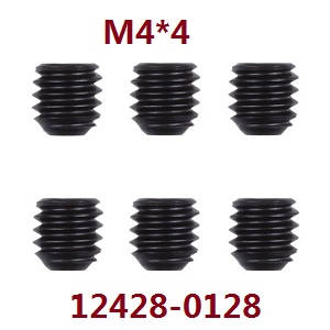 Wltoys 12423 12428 RC Car spare parts todayrc toys listing screws M4*4 (0128)