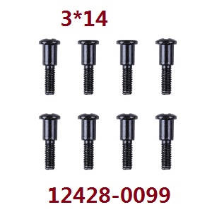 Wltoys 12423 12428 RC Car spare parts todayrc toys listing screws 3*14 (0099)