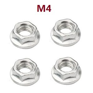 Wltoys 12428 12427 12428-A 12427-A 12428-B 12427-B 12428-C 12427-C RC Car spare parts todayrc toys listing M4 flang nuts for fixing the tires - Click Image to Close