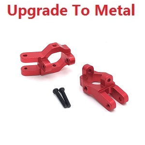 Wltoys 12428 12427 12428-A 12427-A 12428-B 12427-B 12428-C 12427-C RC Car spare parts todayrc toys listing left and right block C (Metal) Red