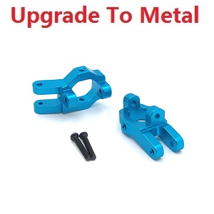 Wltoys 12428 12427 12428-A 12427-A 12428-B 12427-B 12428-C 12427-C RC Car spare parts todayrc toys listing left and right block C (Metal) Blue