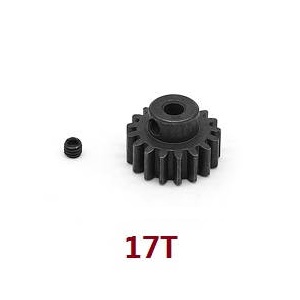 Wltoys 12423 12428 RC Car spare parts todayrc toys listing 17T driven gear on the main motor (Metal)