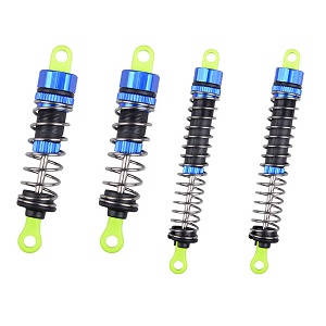 Wltoys 12423 12428 RC Car spare parts todayrc toys listing front suspension and rear shock set (green head)