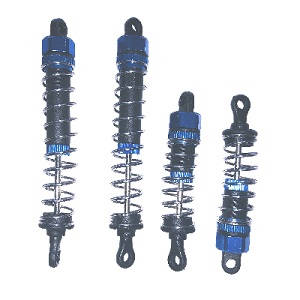 Wltoys 12423 12428 RC Car spare parts todayrc toys listing front suspension and rear shock set (black head)