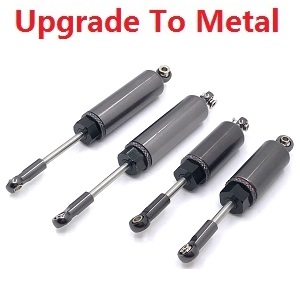 Wltoys 12428 12427 12428-A 12427-A 12428-B 12427-B 12428-C 12427-C RC Car spare parts todayrc toys listing front suspension and rear shock set (Metal-1) Titanium color