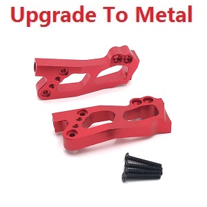 Wltoys 12428 12427 12428-A 12427-A 12428-B 12427-B 12428-C 12427-C RC Car spare parts todayrc toys listing left and right rear suspension frame (Metal) Red