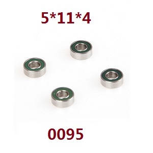 Wltoys 12429 RC Car spare parts todayrc toys listing bearing 5*11*4 (0095) - Click Image to Close