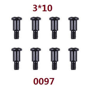 Wltoys 12429 RC Car spare parts todayrc toys listing screws 3*10 (0097)