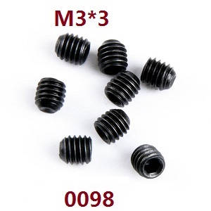 Wltoys 12429 RC Car spare parts todayrc toys listing screws M3*3 (0098)