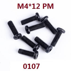 Wltoys 12429 RC Car spare parts todayrc toys listing screws M4*12 PM (0107)