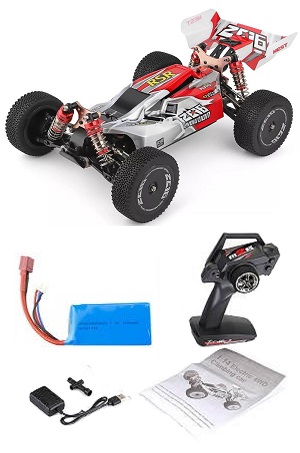 Wltoys 144001 RC Car with 1 battery RTR Red