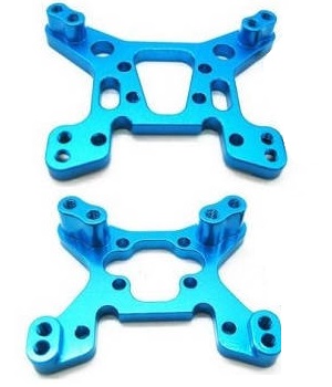 Wltoys 144001 RC Car spare parts todayrc toys listing shock absorber plate (Blue)