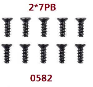 Wltoys XK 144010 RC Car spare parts todayrc toys listing screws M2*7PB 0582 - Click Image to Close