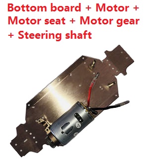 *** Special *** Wltoys XK 144002 RC Car spare parts motor + motor gear + motor seat + steering shaft + bottom board