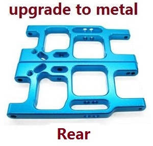 Wltoys 144001 RC Car spare parts todayrc toys listing rear swing arm (Metal Blue) - Click Image to Close