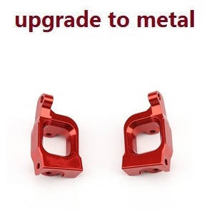 Wltoys 144001 RC Car spare parts todayrc toys listing C shape seat (Metal Red) - Click Image to Close