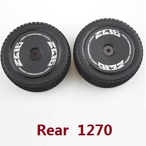 Wltoys 144001 RC Car spare parts todayrc toys listing rear tires 1270 - Click Image to Close