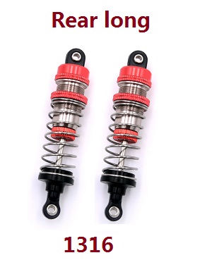 Wltoys XK 144002 RC Car spare parts todayrc toys listing shock absorber (Rear long) 1316 - Click Image to Close