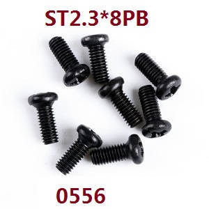 Wltoys 18428-A RC Car spare parts todayrc toys listing screws ST2.3*8PB 0556