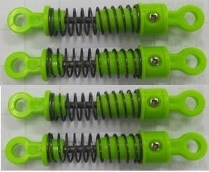 Wltoys 18428-A RC Car spare parts todayrc toys listing shock absorber (Green) 4pcs