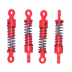 Wltoys 18428-A RC Car spare parts todayrc toys listing shock absorber (Red) 4pcs