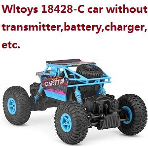 Wltoys 18428-C car without transmitter,battery,charger,etc. Blue