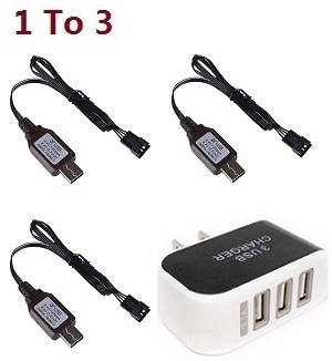 Wltoys 18428 18429 RC Car spare parts todayrc toys listing 1 to 3 charger adapter with 3*USB wire set Wltoys 18428 18429 RC Car spare parts todayrc toys listing 1 to 3 charger adapter with 3*USB wire set