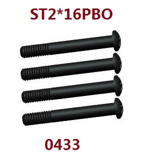 Wltoys 18428 18429 RC Car spare parts todayrc toys listing screws ST2*16PWB0 0433