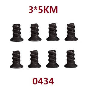 Wltoys 18428 18429 RC Car spare parts todayrc toys listing screws 3*5KM 0434 Wltoys 18428 18429 RC Car spare parts todayrc toys listing screws 3*5KM 0434