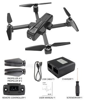 JJRC X11P RC Drone with 4K WIFI camera, RTF