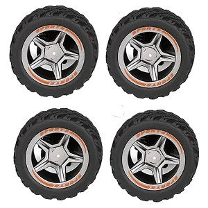 Wltoys XK 22201 RC Car spare parts todayrc toys listing tires 4pcs Red