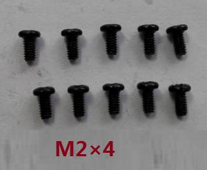 Wltoys 24438 24438B RC Car spare parts todayrc toys listing screws 2*4 10pcs