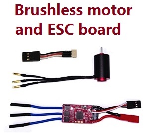Wltoys XK 284131 RC Car spare parts todayrc toys upgrade brushless motor + ESC + SERVO connector wire (For brushless motor)