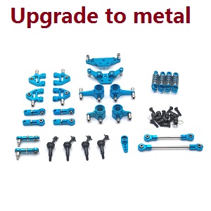 Wltoys K969 K979 K989 K999 P929 P939 RC Car spare parts todayrc toys listing upgrade to metal parts group E (Blue)