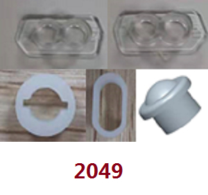 Wltoys XK 284131 RC Car spare parts todayrc toys listing LED cover lampsades 2049