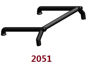 Wltoys XK 284131 RC Car spare parts todayrc toys listing carcase 2051