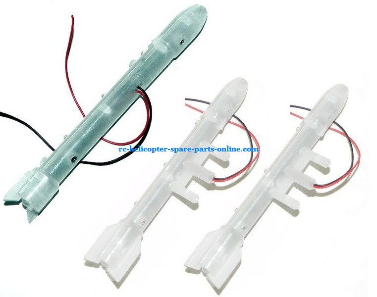 HCW 521 521A 527 527A RC helicopter spare parts todayrc toys listing LED set (1x bottom + 2x side) 3pcs