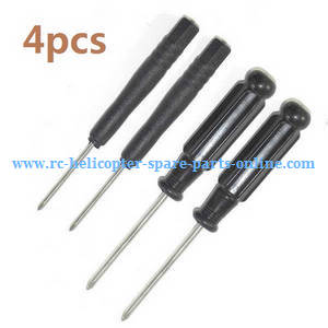 Shuang Ma 7010 Double Horse RC Boat spare parts todayrc toys listing cross screwdrivers (4pcs)