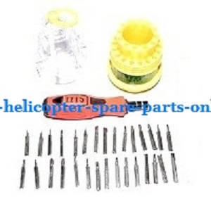 Shuang Ma 7010 Double Horse RC Boat spare parts todayrc toys listing 1*31-in-one Screwdriver kit package